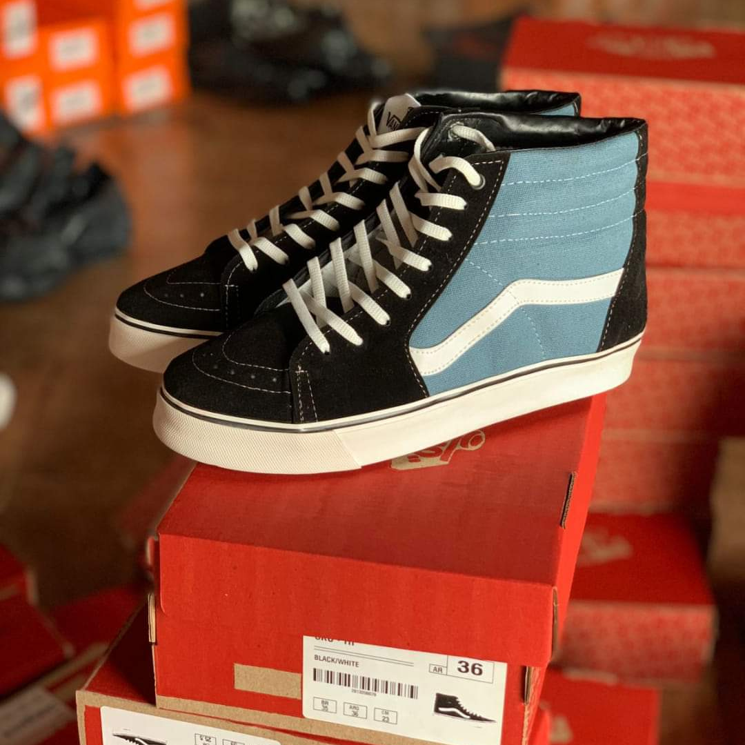 VANS BOTITAS AZUL