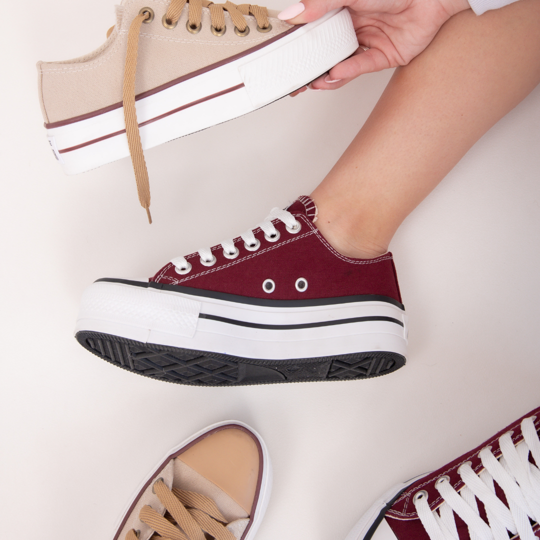 CONVERSE LONA BORDO PLATAFORMA