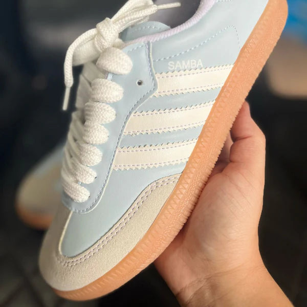 ADIDAS SAMBA TRADICIONAL CELESTE