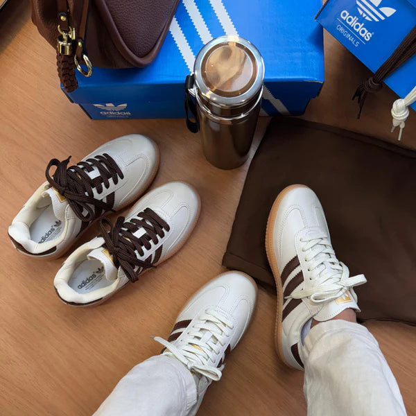 ADIDAS SAMBA TRADICIONAL MARRON WHITE