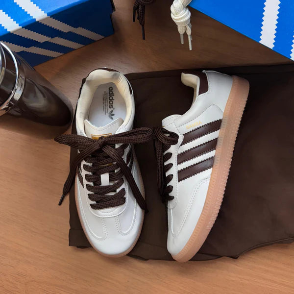 ADIDAS SAMBA TRADICIONAL MARRON WHITE