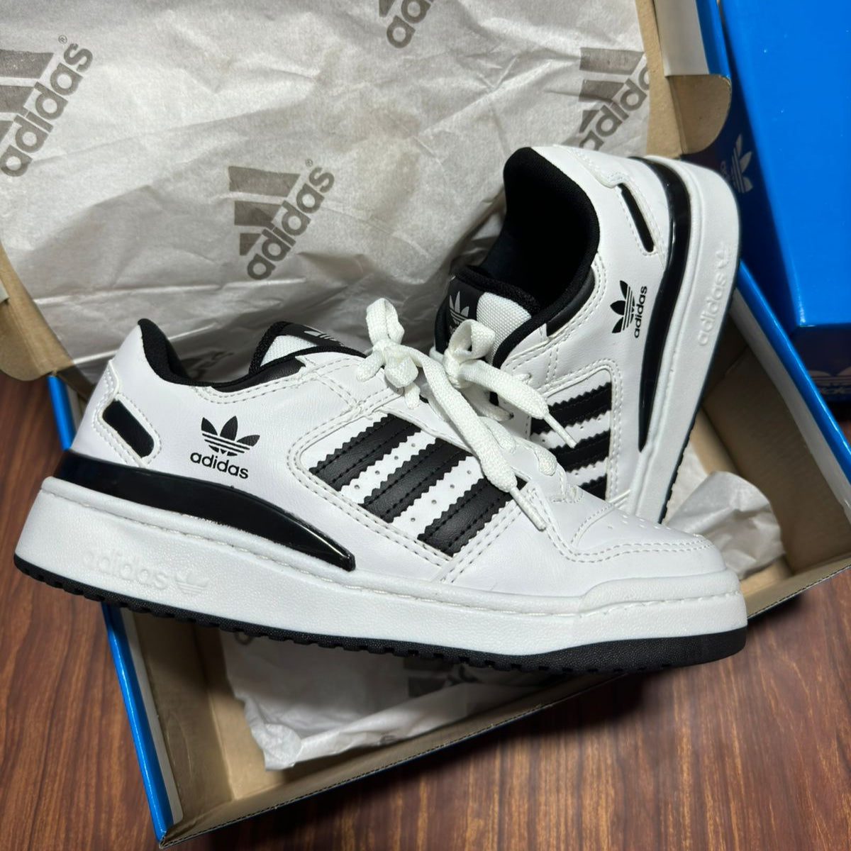 ADIDAS FORUM BOLD NEGRO BLANCO