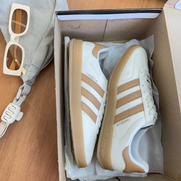 ADIDAS GAZELLE BLANCO VINTAGE NUDE