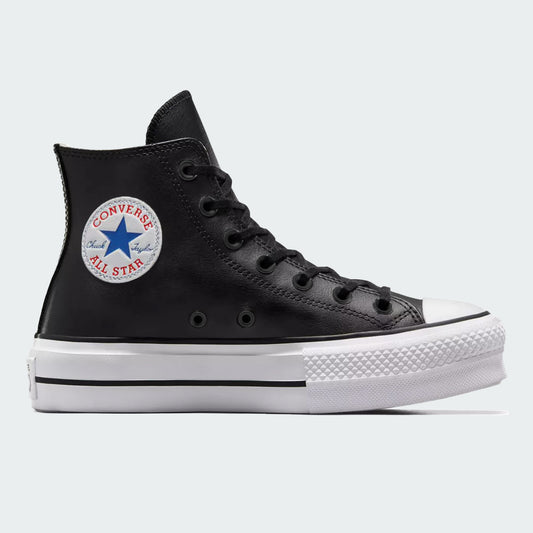 CONVERSE BOTITAS ECO CUERO NEGRO PLATAFORMA