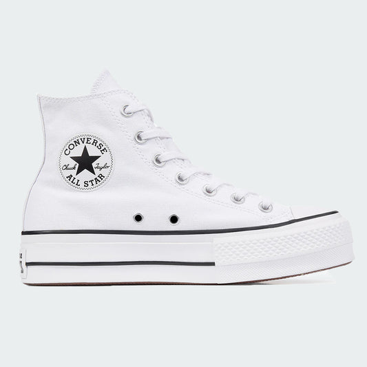 CONVERSE BOTITAS LONA BLANCO PLATAFORMA