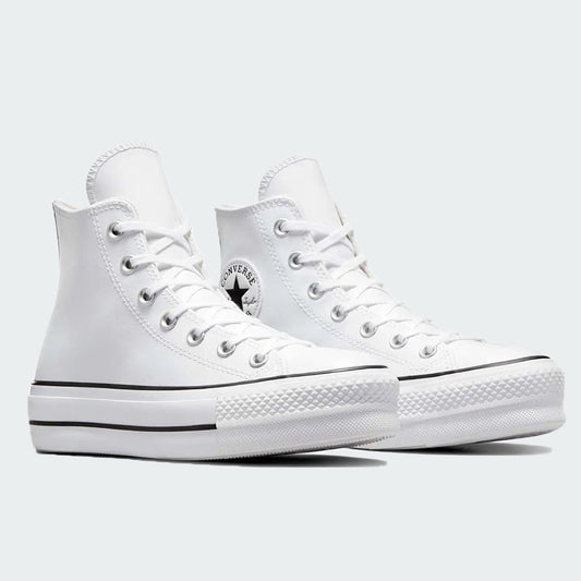 CONVERSE BOTITAS LONA BLANCO PLATAFORMA
