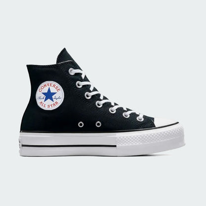 CONVERSE BOTITAS LONA NEGRO PLATAFORMA
