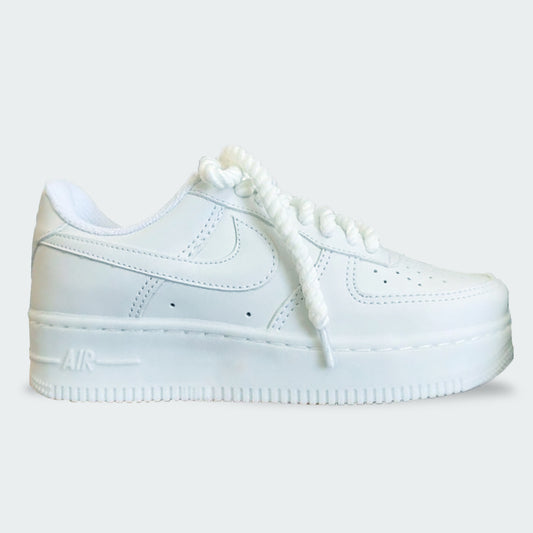 NIKE AIR FORCE PREMIUM NOBUK BLANCO